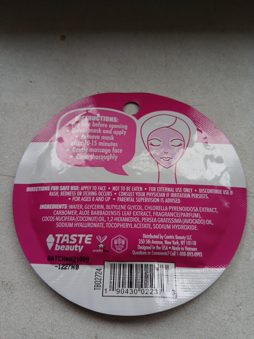 Fruit Punch Hydrating Face Mask - Nourishing Skincare