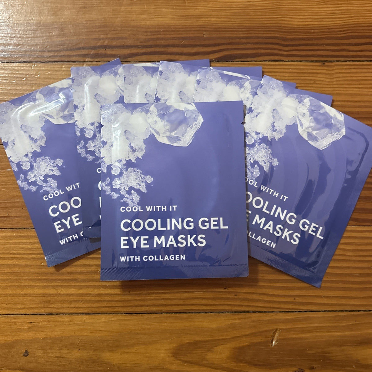 Cooling Gel Under Eye Masks - 7 Sets for Puffiness & Dark Circles