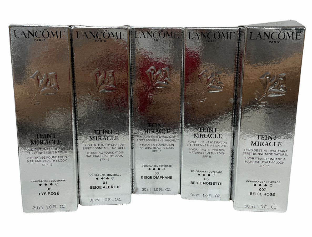 Lancome Teint Miracle SPF 15 Buildable Coverage Foundation - 1oz/30ml, Multiple Shades