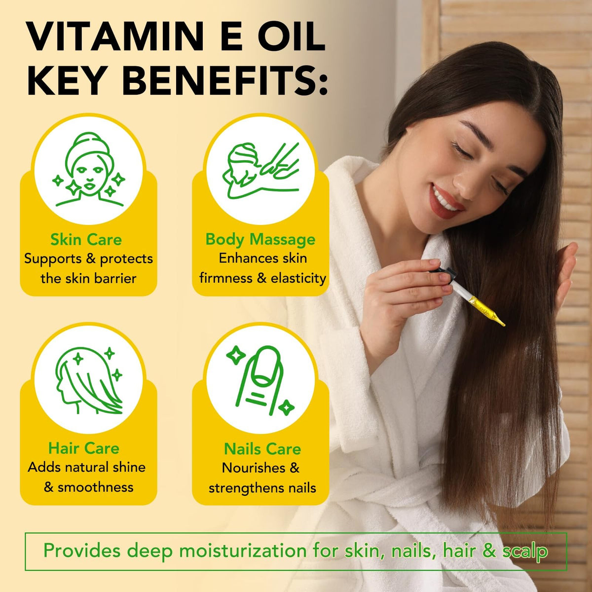 ELBBUB Premium Vitamin E Oil - Ultra Concentrated 2 Fl Oz (Pack of 1)