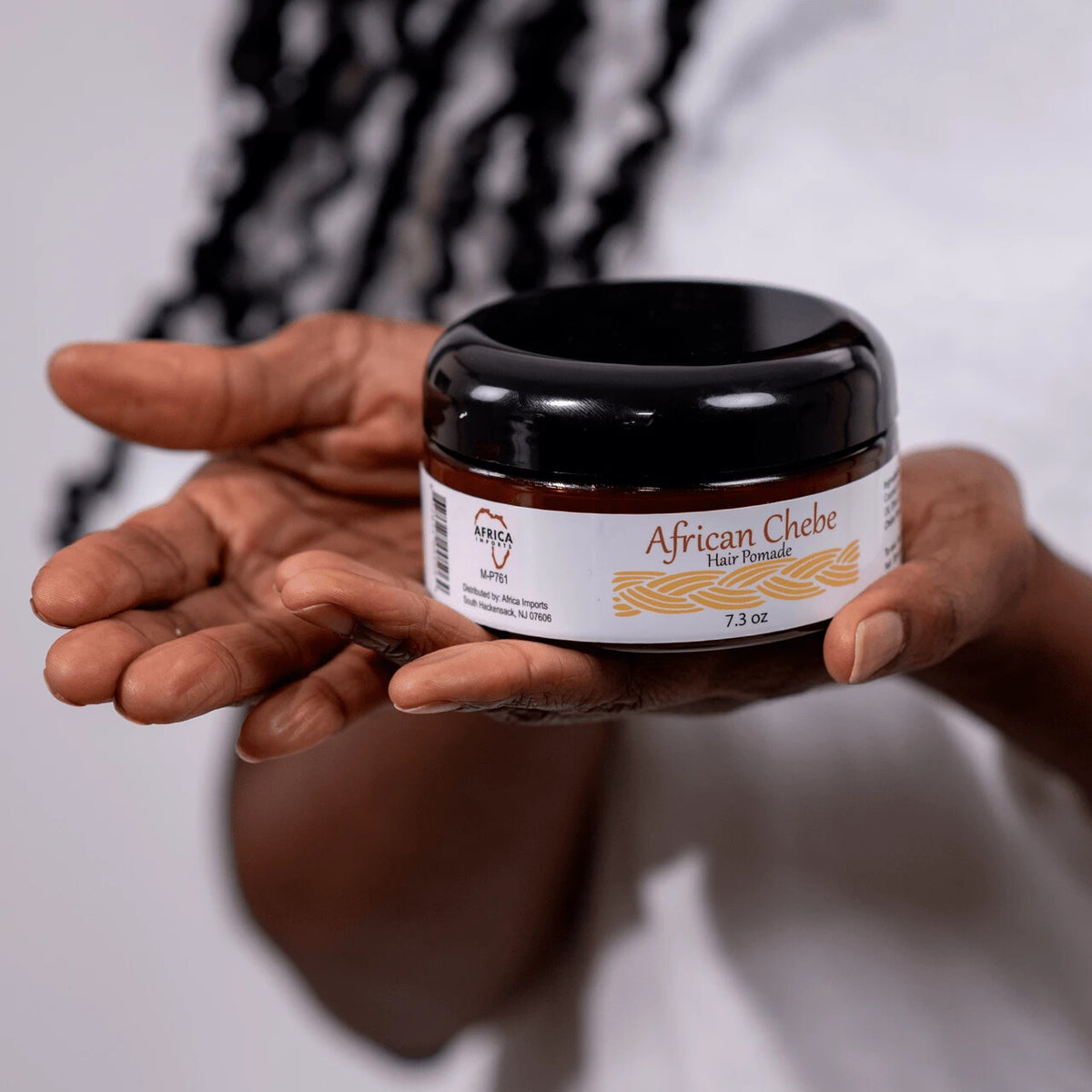 Chebe Hair Pomade - 8 oz Natural Growth & Breakage Prevention