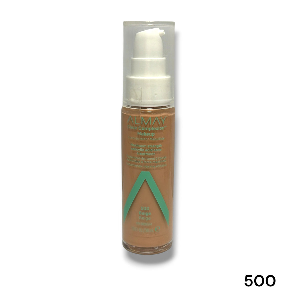 Salicylic Acid Acne Treatment Makeup - Clear Complexion Foundation, 1oz