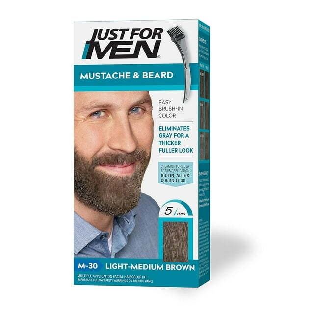 Beard & Mustache Color Gel - Light Medium Brown M30