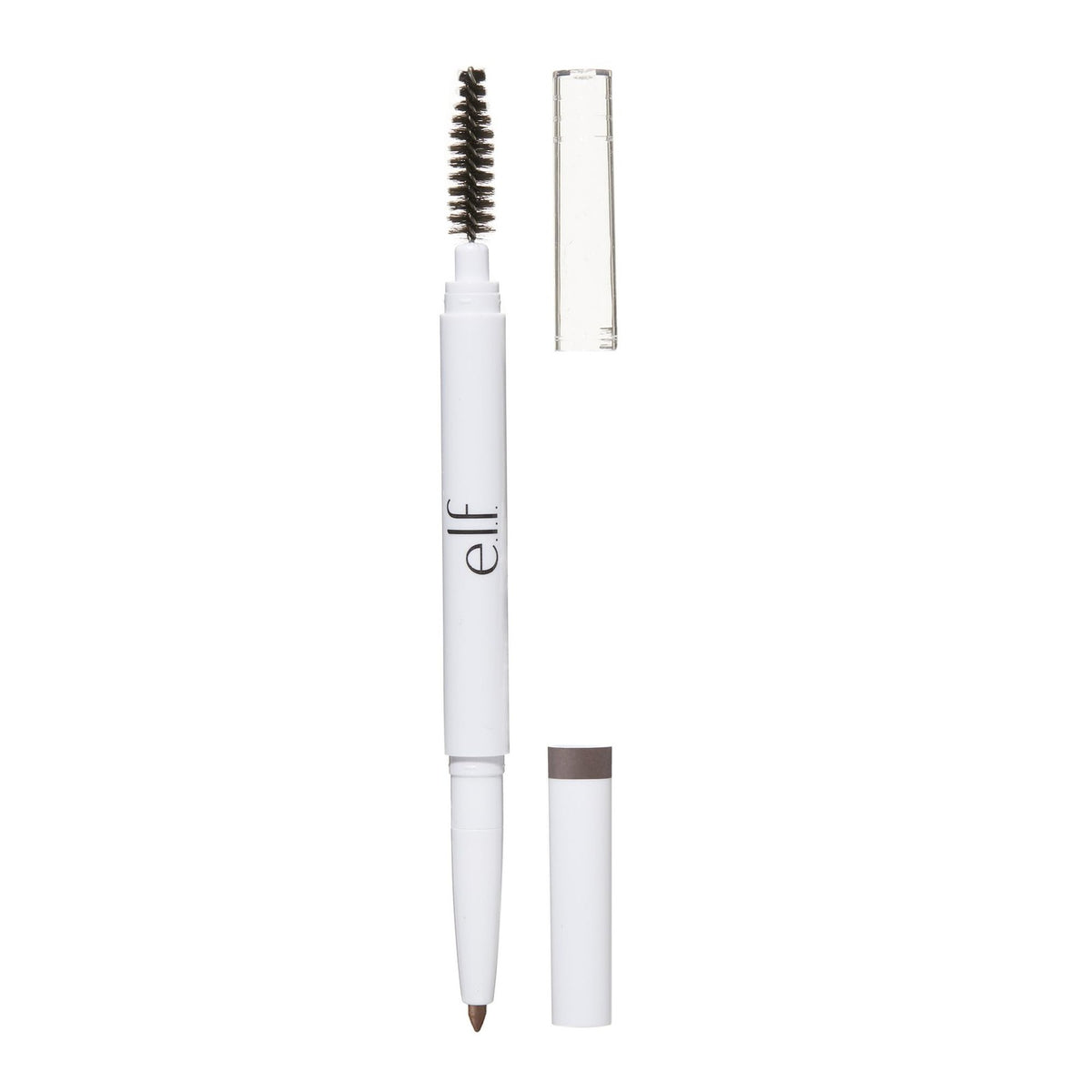 Dual Sided Brow Pencil & Brush for Natural, Defined Eyebrows - Neutral Brown