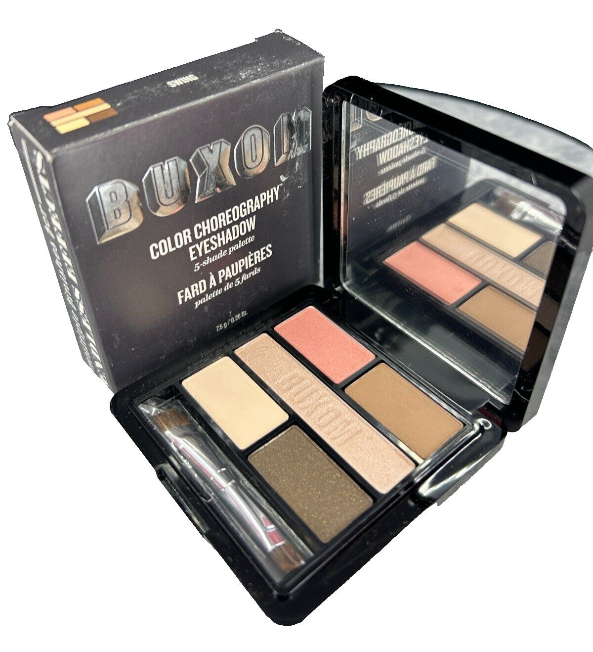 Eyeshadow Palette - 5 Shades for Eye Makeup, Nude and Shimmer Colors