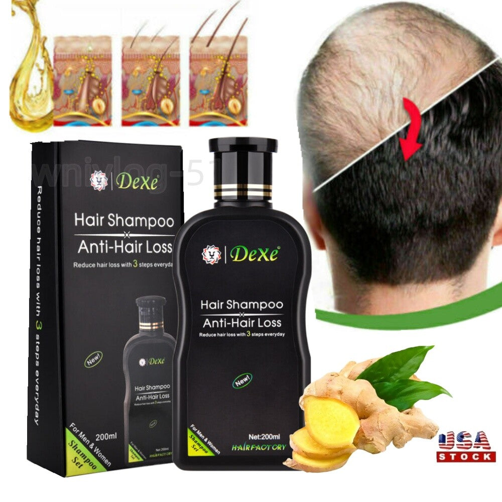 Anti-Hair Loss Shampoo Chinese Herbal Hair Regrowth Growth For Men