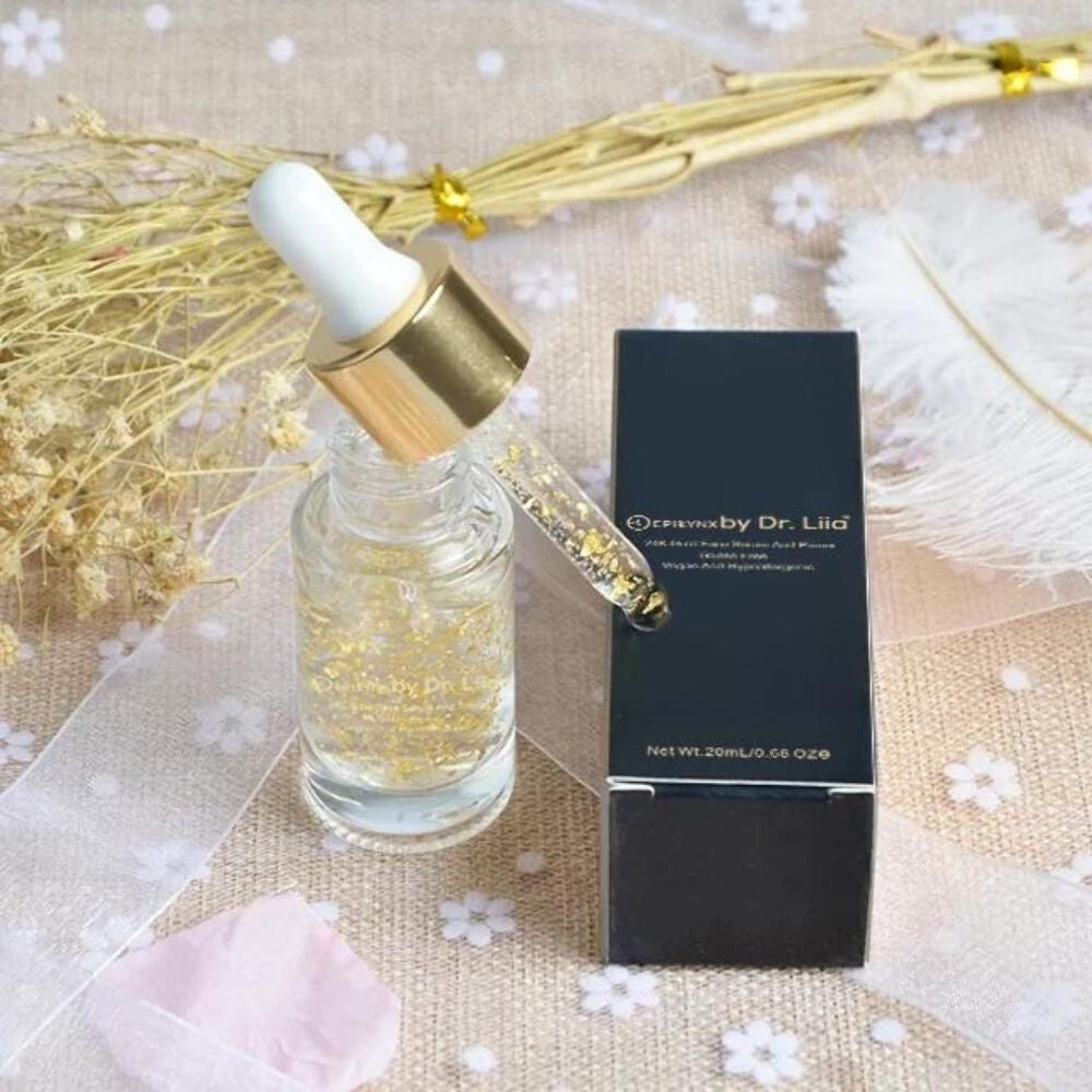 24K Gold Radiance Serum & Moisturizer - Vegan, Gluten-Free, Hydrating & Illuminating Face Treatment