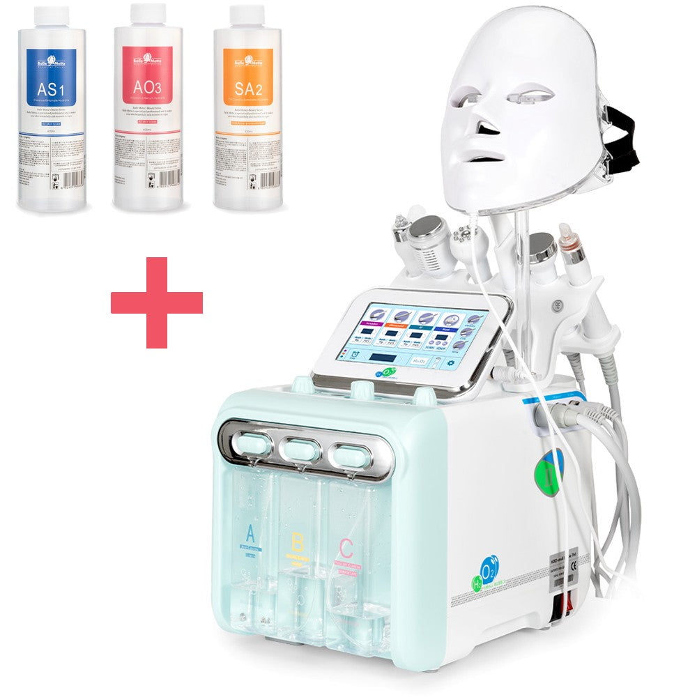 6/7 in 1 Facial Cleansing Machine with Hydro Dermabrasion & Aqua Peel