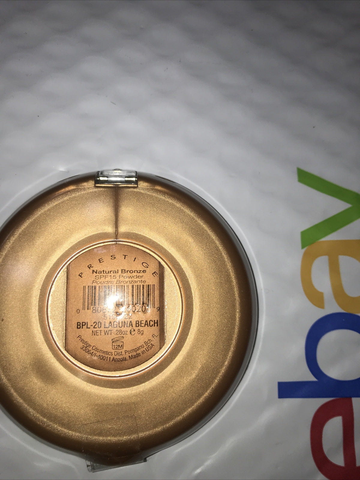 Bronze Pressed Powder SPF15 Natural Makeup Face Powder - Laguna Beach