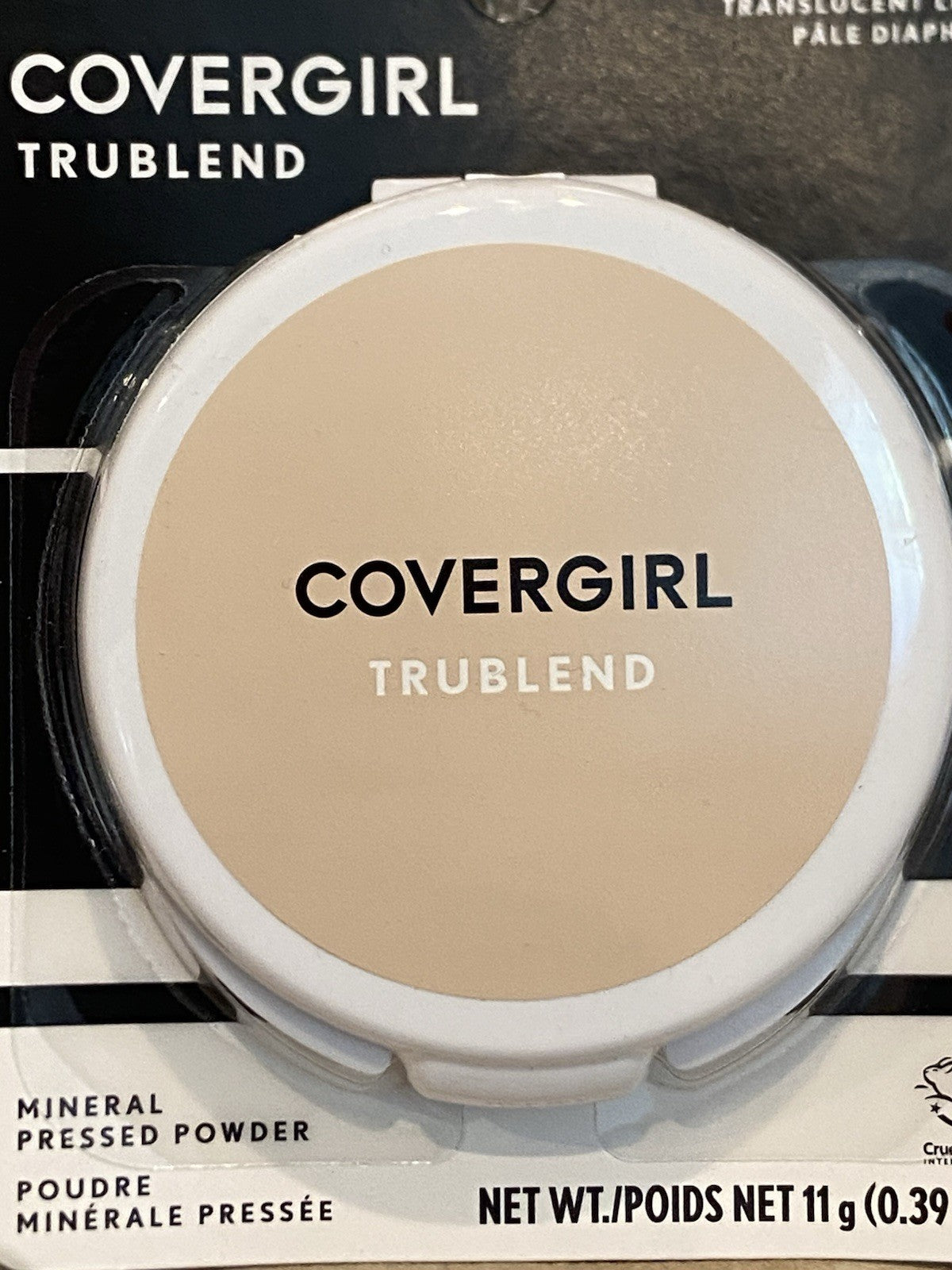 Covergirl TruBlend Mineral Pressed Powder Translucent Light - 2 Pack