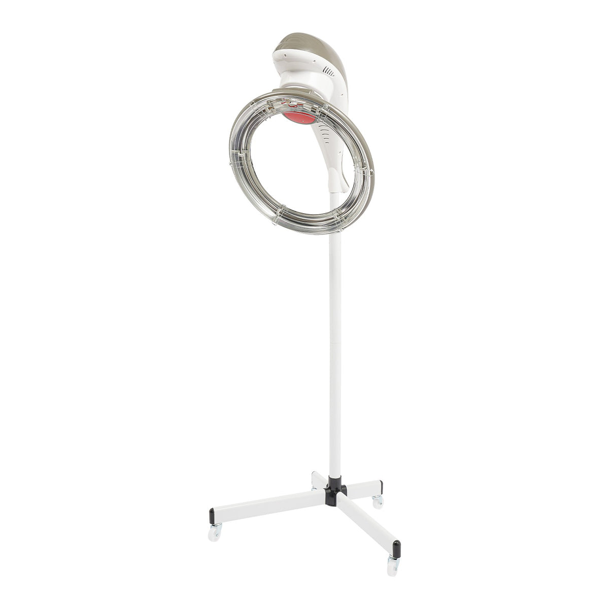 High-Power Infrared Stand-Up Salon Hair Dryer with Adjustable Height & 360° Rotation