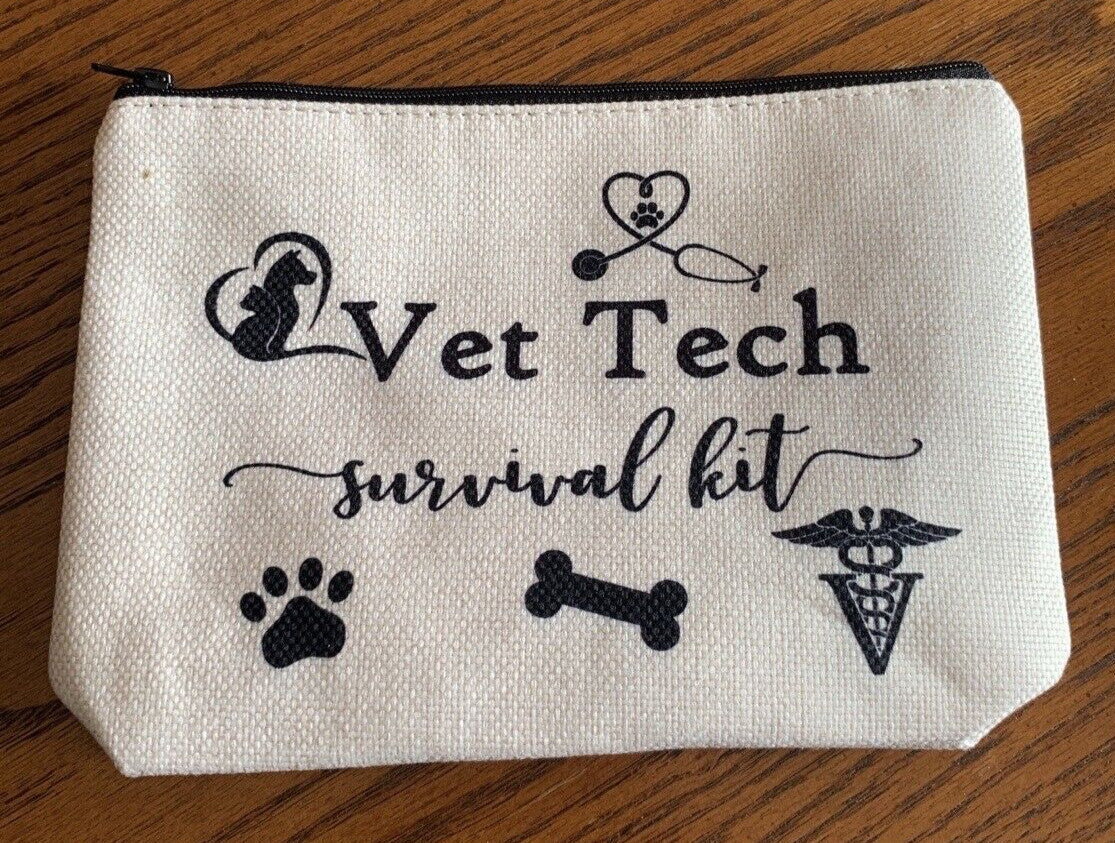 Vet Tech Travel Survival Kit Cosmetic Bag Portable Organizer