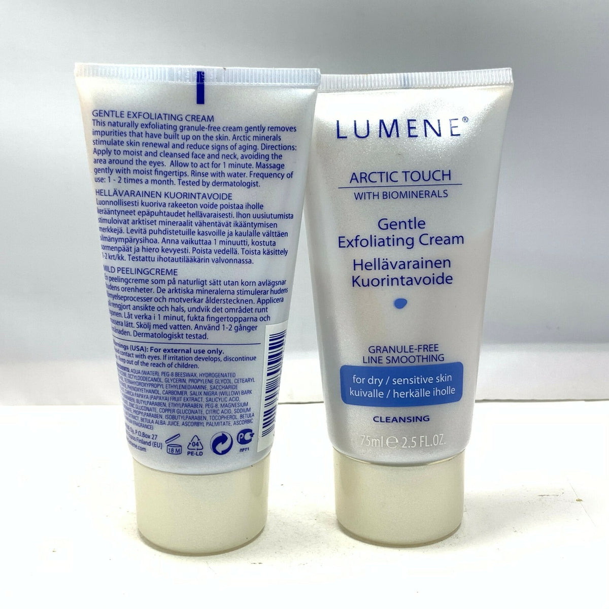 Lumene Arctic Touch With Biominerals Gentle Exfoliating Cream