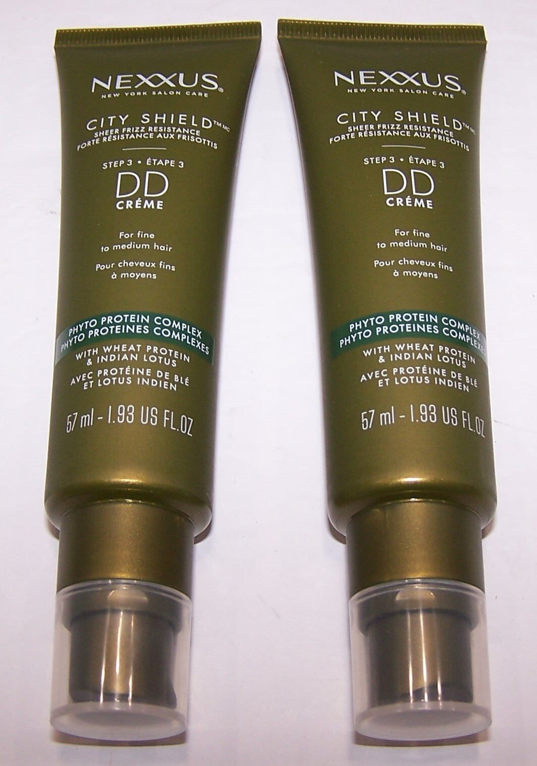 Nexxus City Shield Frizz Resistance Hair Creme - Damage Defense, 1.93oz (2 Pack)
