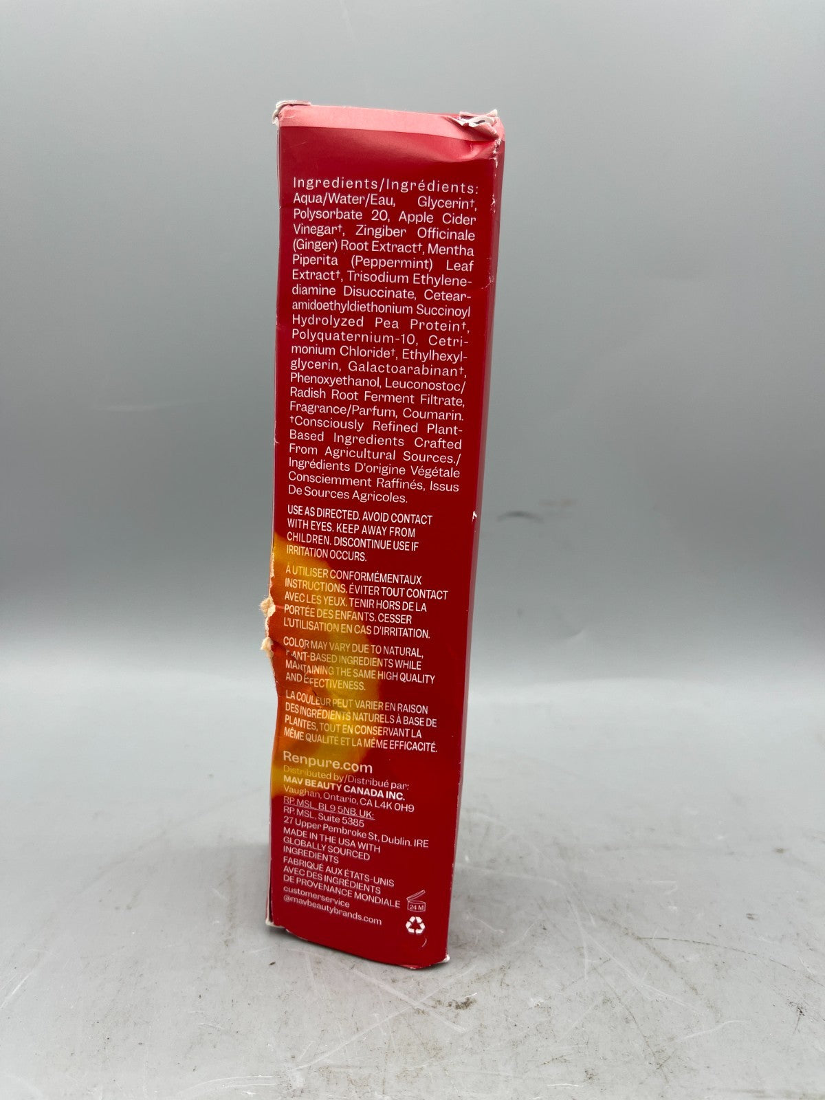 Plant-Based Scalp Serum with Cider Vinegar & Aloe 4 fl oz