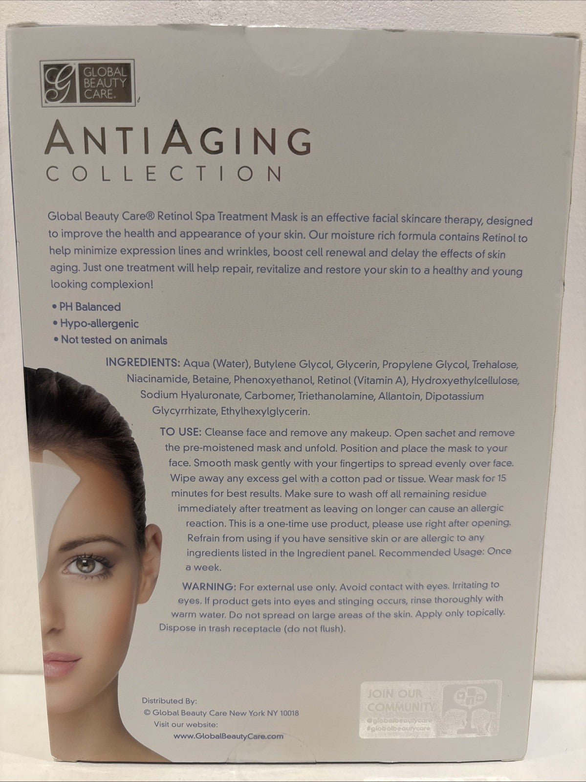Anti-Aging Facial Treatment Set with Retinol - 5-Piece Collection for Youthful Skin