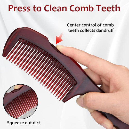 Detox Scalp Comb Set - Dandruff Removal & Scalp Massager for Men Women Kids