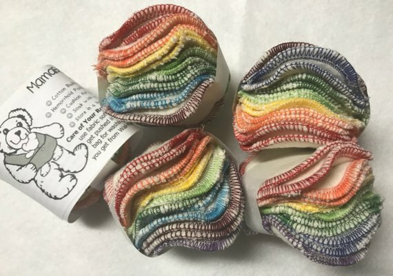 Reusable Cotton Rounds Facial Pads Set - Eco-Friendly Makeup & Skincare