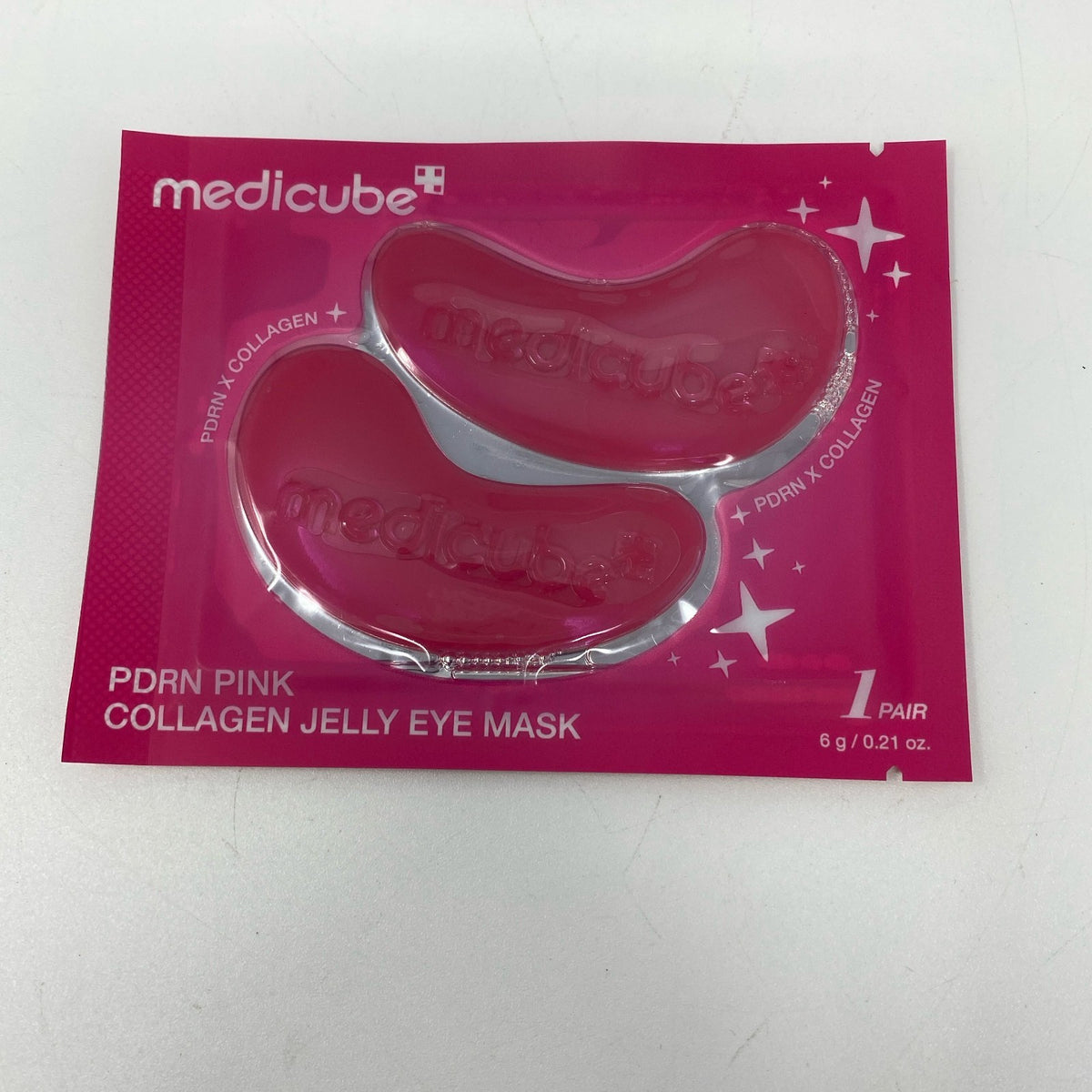 Pink Collagen Jelly Eye Mask 6g 5 Pairs Under-Eye Treatment - PDRN