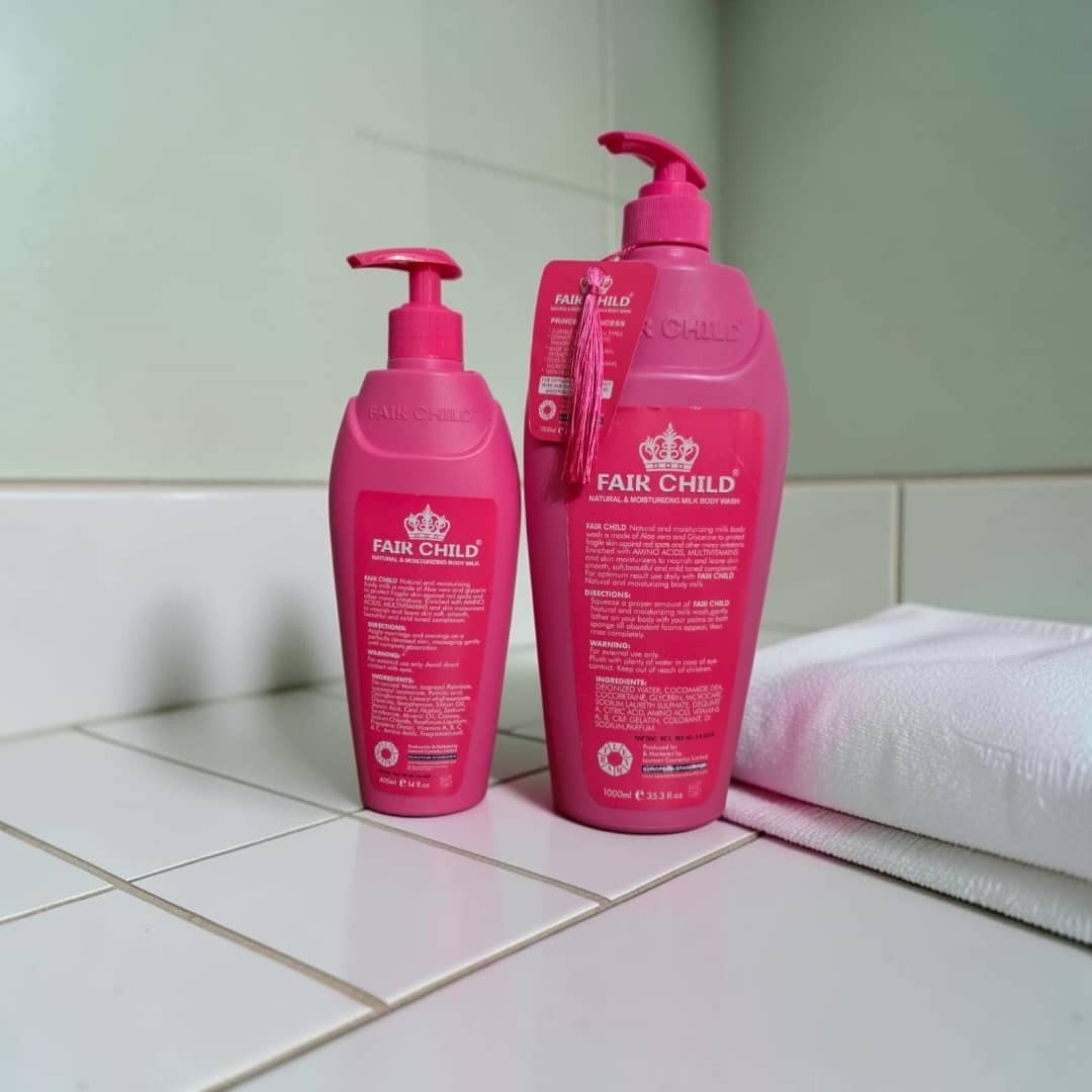 Natural Amino & Vitamin Shower Gel, Body Lotion & Soap Set
