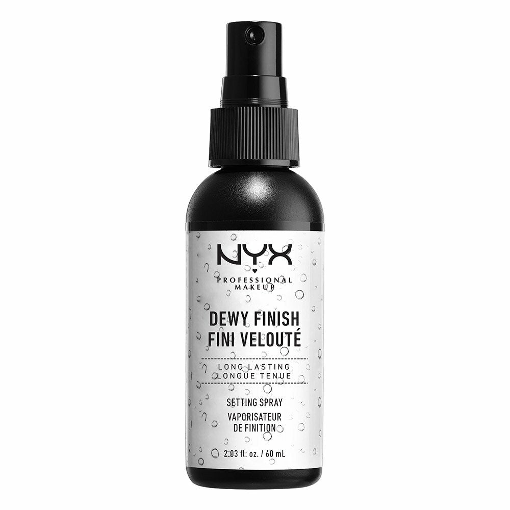Dewy Finish Makeup Setting Spray - Long-Lasting Vegan Formula, Hydrating