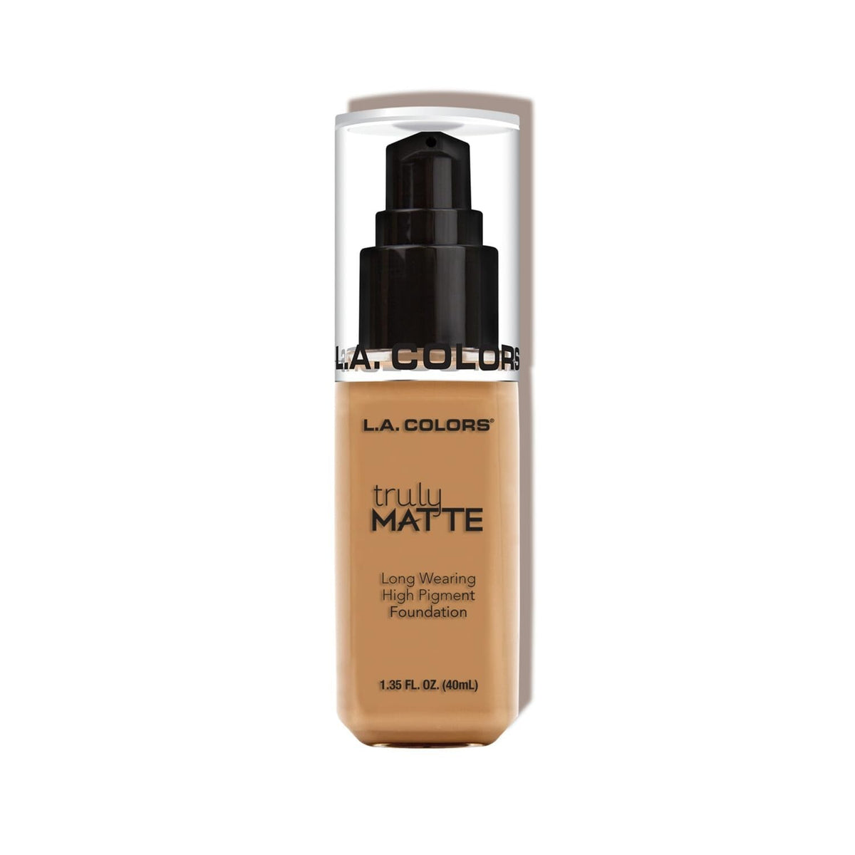 Matte Foundation with Warm Honey Shade - Long Wearing Liquid Makeup