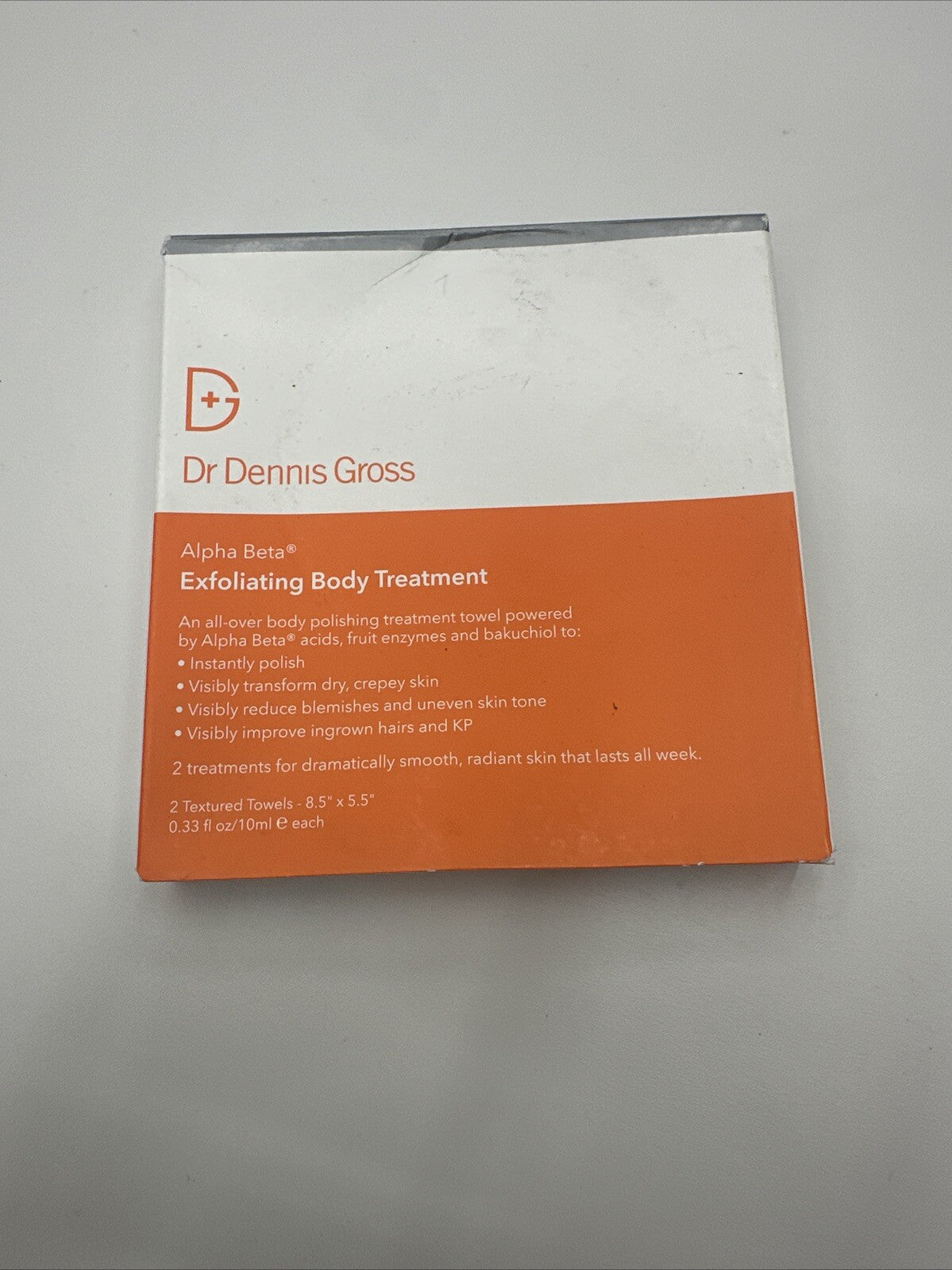 Dr. Dennis Gross Alpha Beta Exfoliating Body Treatments - 2 Textired