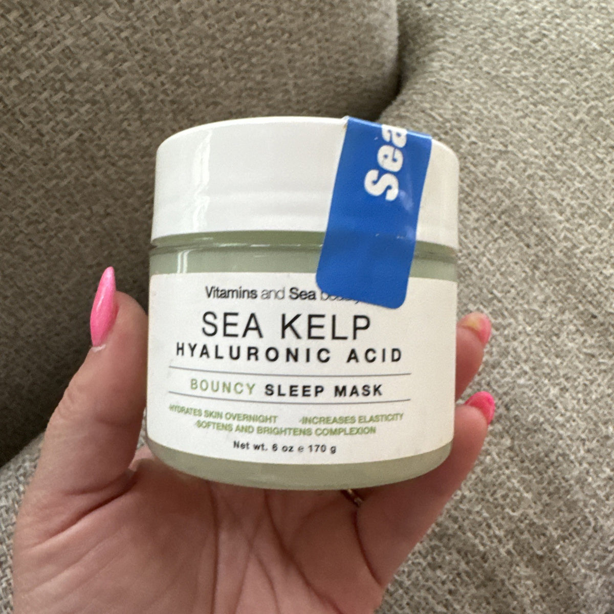 Sea Kelp & Hyaluronic Acid Bouncy Gel Sleep Mask