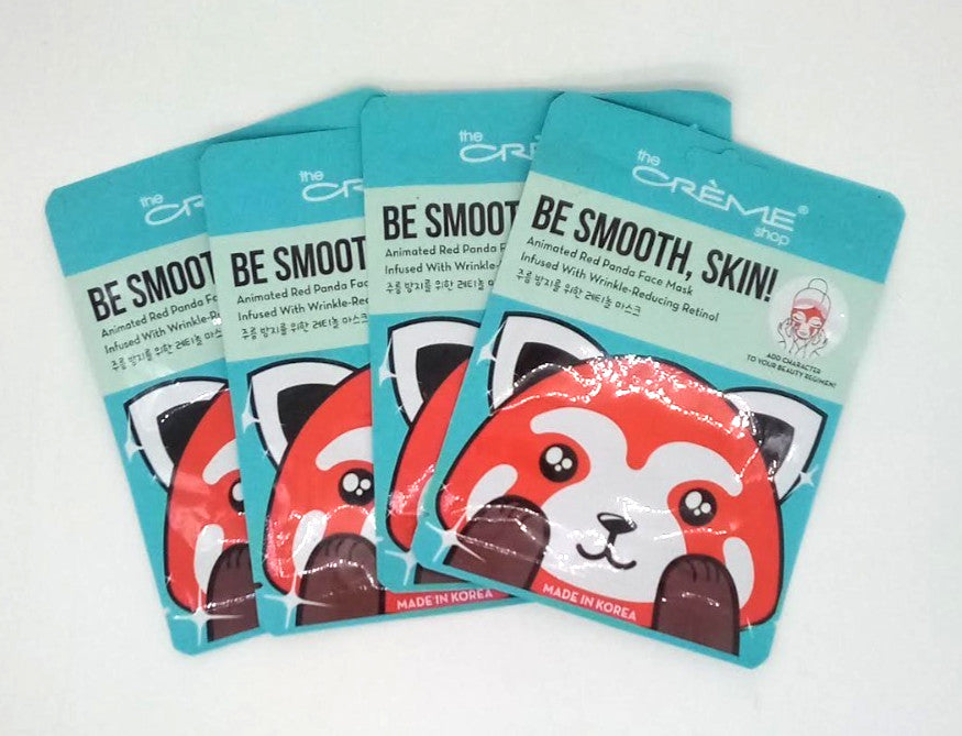 The Crème Shop Be Smooth 4-Pack Anti-Aging Face Mask