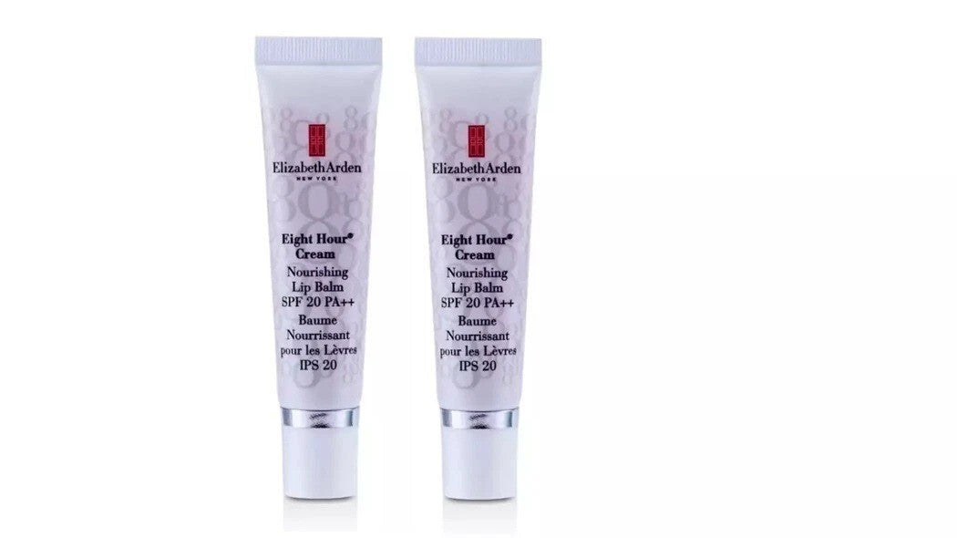 2-PACK ELIZABETH ARDEN EIGHT HOUR CREAM NOURISHING LIP BALM SPF 20,