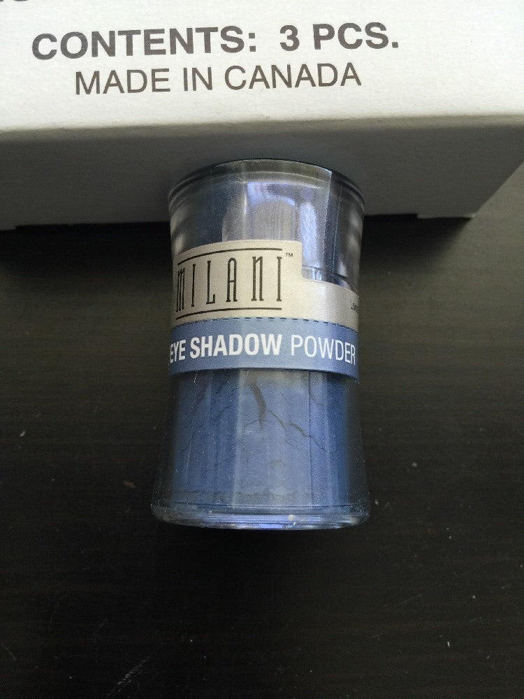 Loose Eyeshadow Shimmer Eye Pigment - Misty Blue 08, Pack of 3
