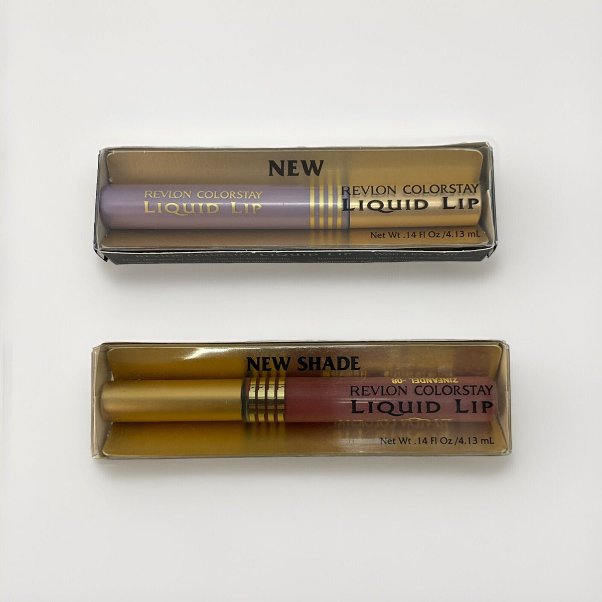 Revlon Colorstay Liquid Lipstick Set - 2 Shades Nickel & Cranberry Mist 0.14oz