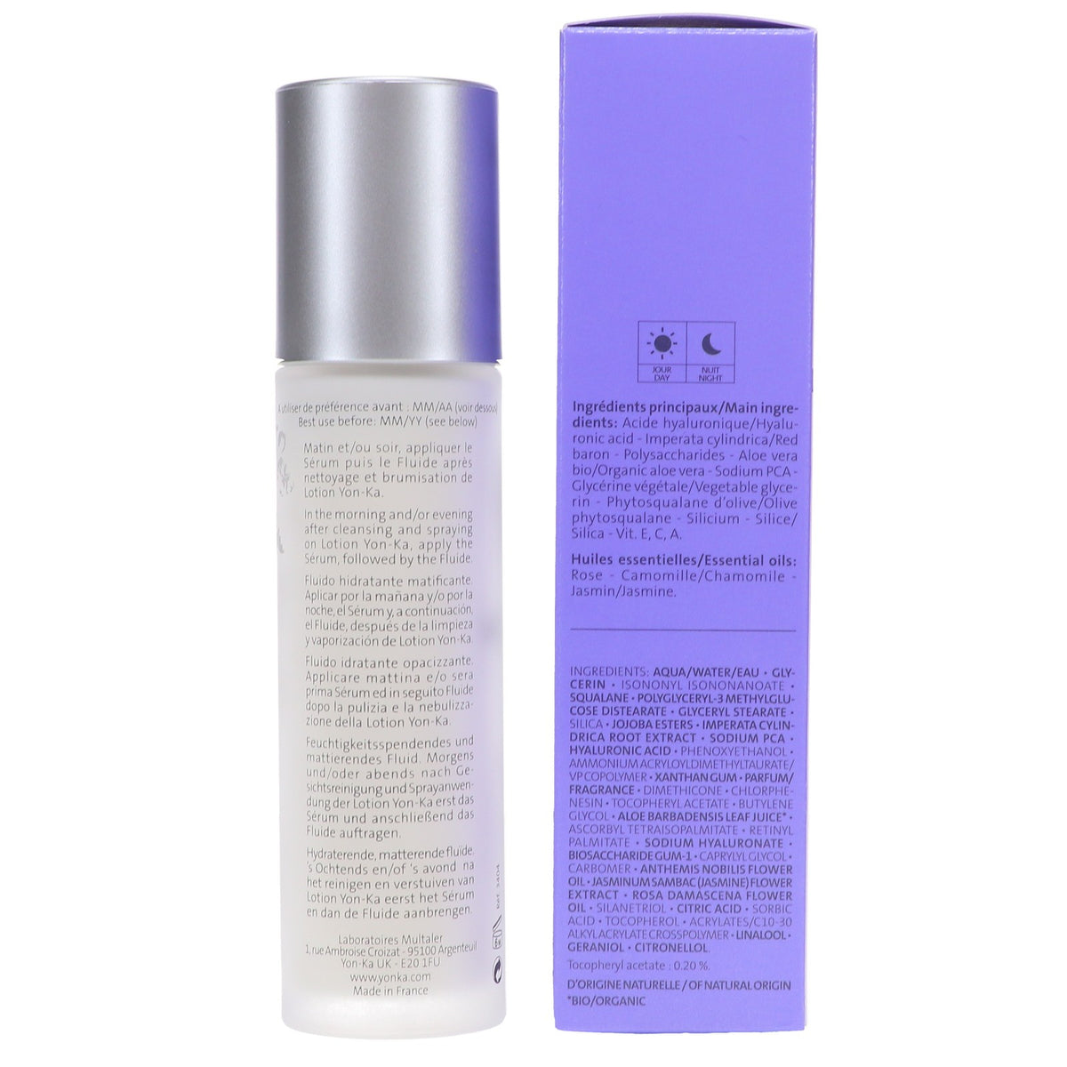 Hydrating Mattifying Facial Fluid for Oily & Combination Skin - 1.69 oz