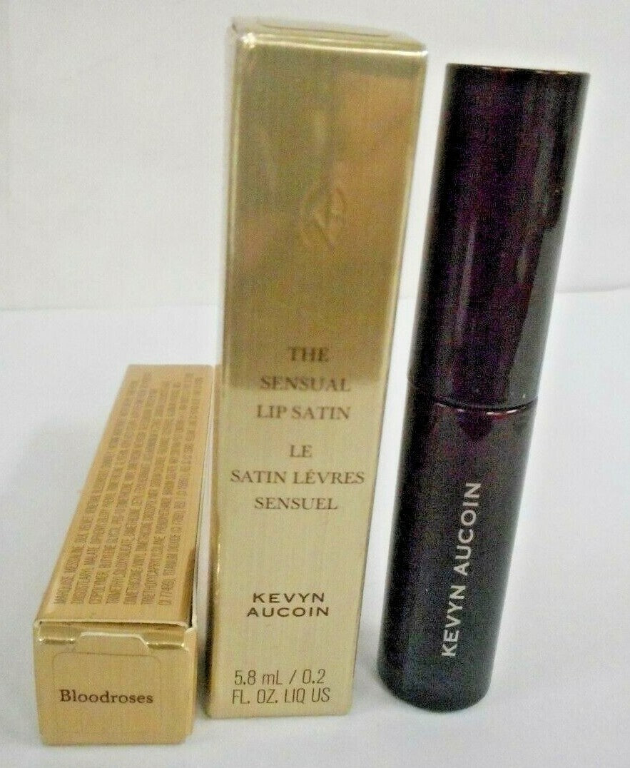 Lip Satin Lipstick Set - Bloodroses, 0.2oz Each, Pack of 2