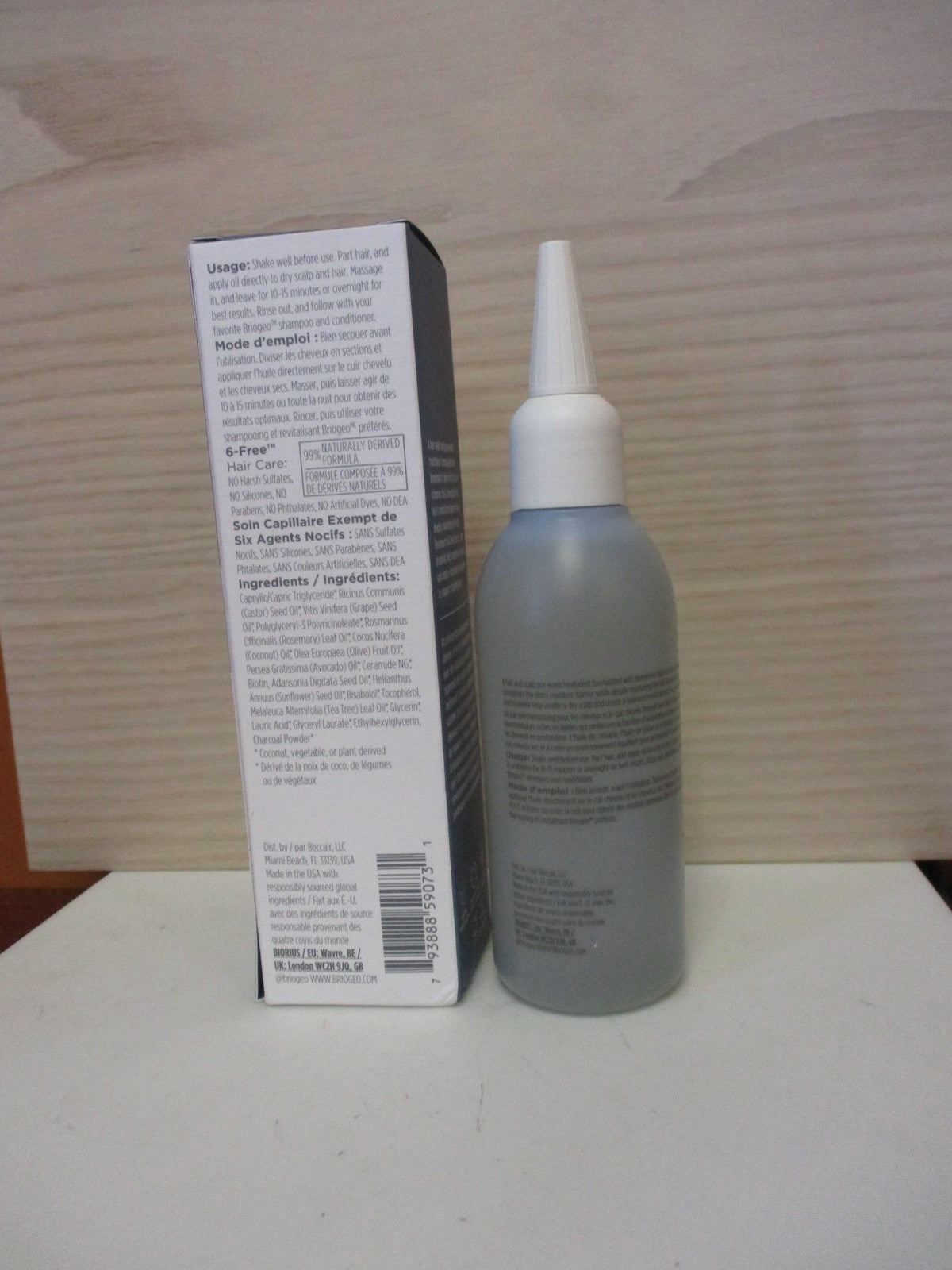 Scalp Revival Rosemary Pre-Wash Oil - Hydrating Hair Treatment 3.4 oz