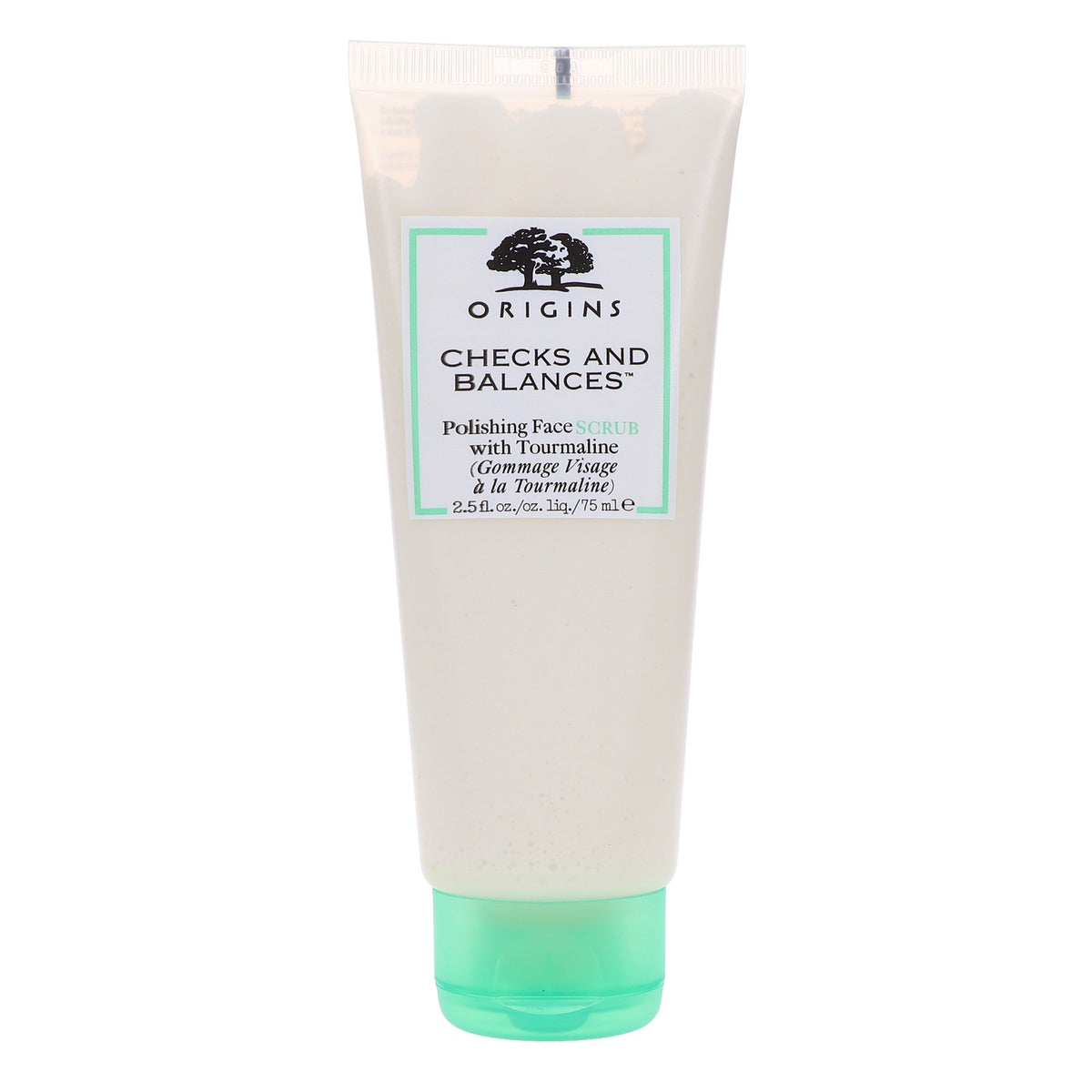 Face Scrub Exfoliator with Bamboo & Mint - 2.5 oz Natural Skin Care
