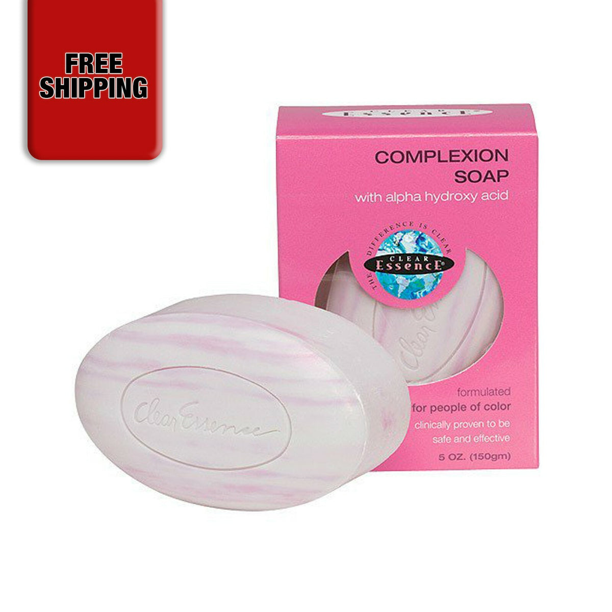 Anti-Aging Complexion Soap with Alpha Hydroxy Acid - 5 oz. Bar for All Skin Types