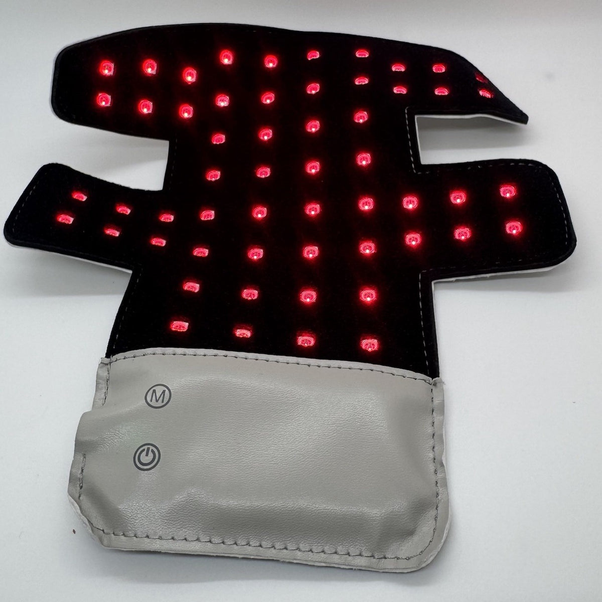 LED Hair Growth Light Therapy Hat - Red & Blue Light, Rechargeable