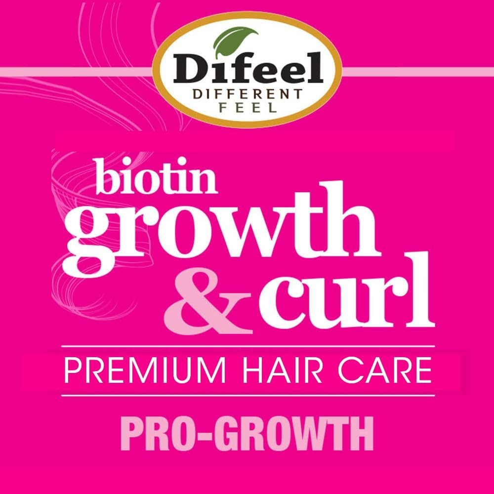 Biotin Curl Oil for Hair Growth & Definition - 2.5 oz Natural Hair Treatment