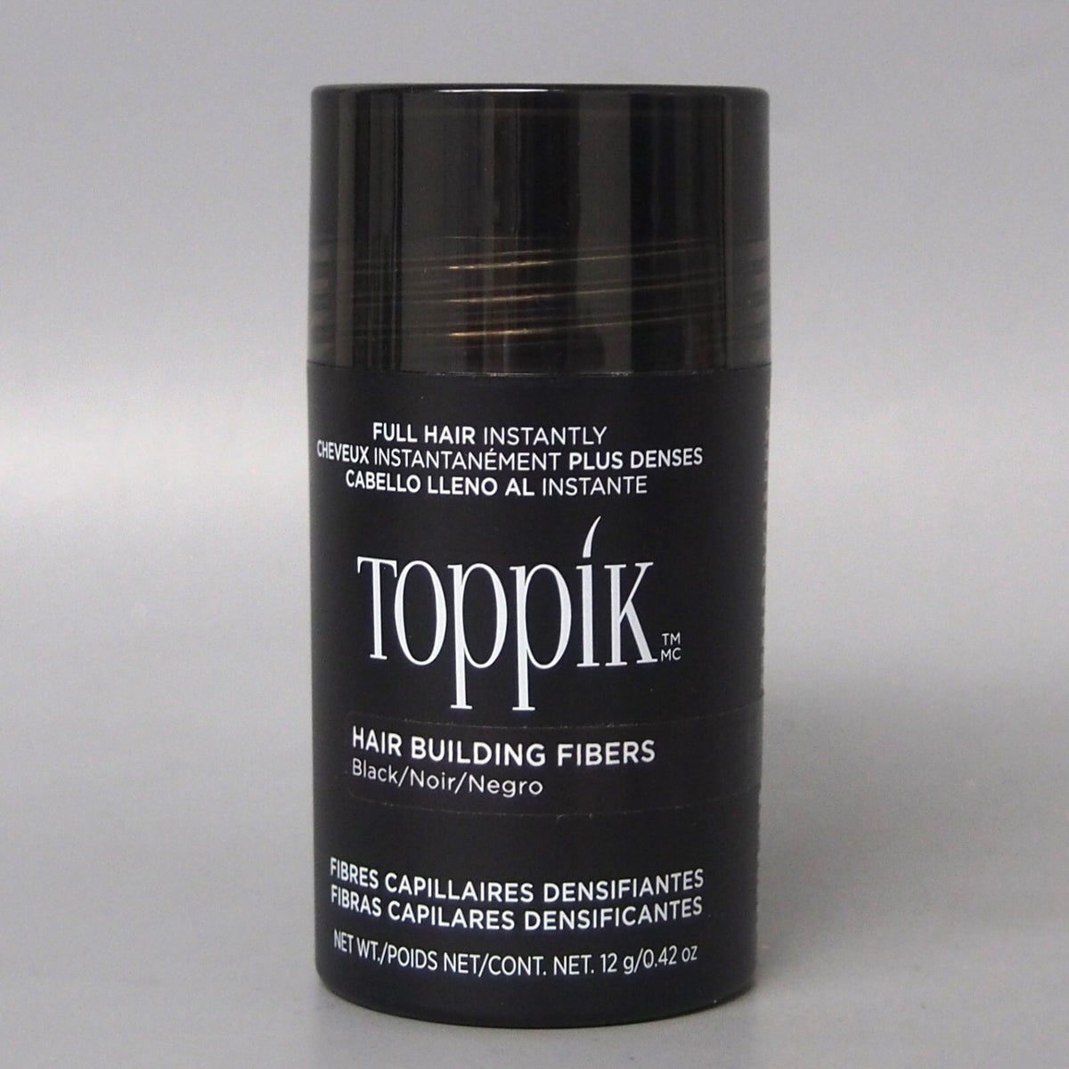 DUO Toppik Black Giant Size 55gr / 1.94oz & Regular 12gr/0.42oz