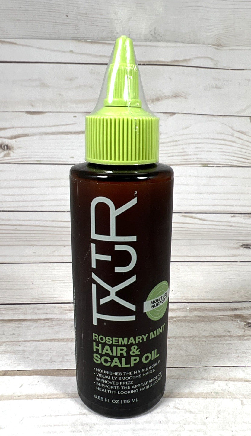 Rosemary Mint Hair & Scalp Oil 3.88oz - Moisturizing Hair Treatment, 2 Pack
