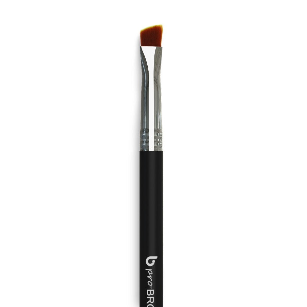 Angled Eyebrow Brush with Spoolie - Makeup Tool for Brows & Grooming