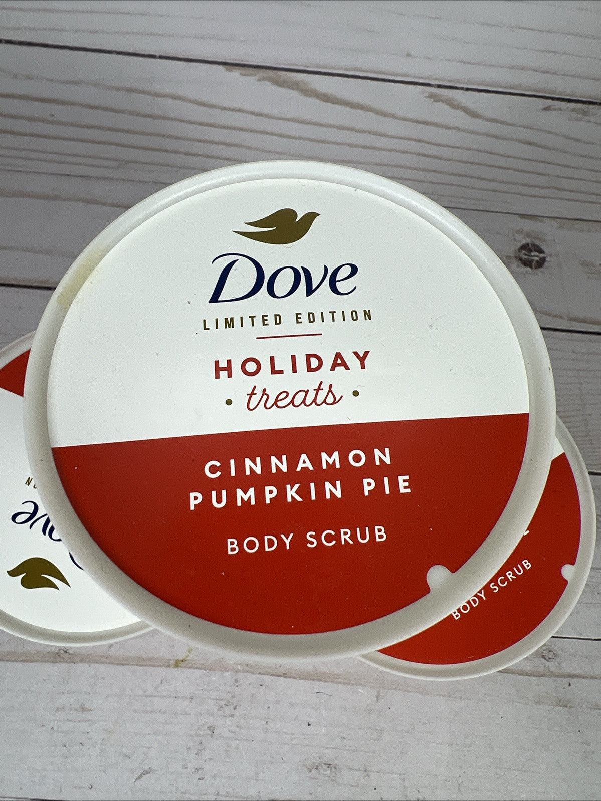 Dove Limited Edition Holiday Treats CINNAMON PUMPKIN PIE Body Scrub