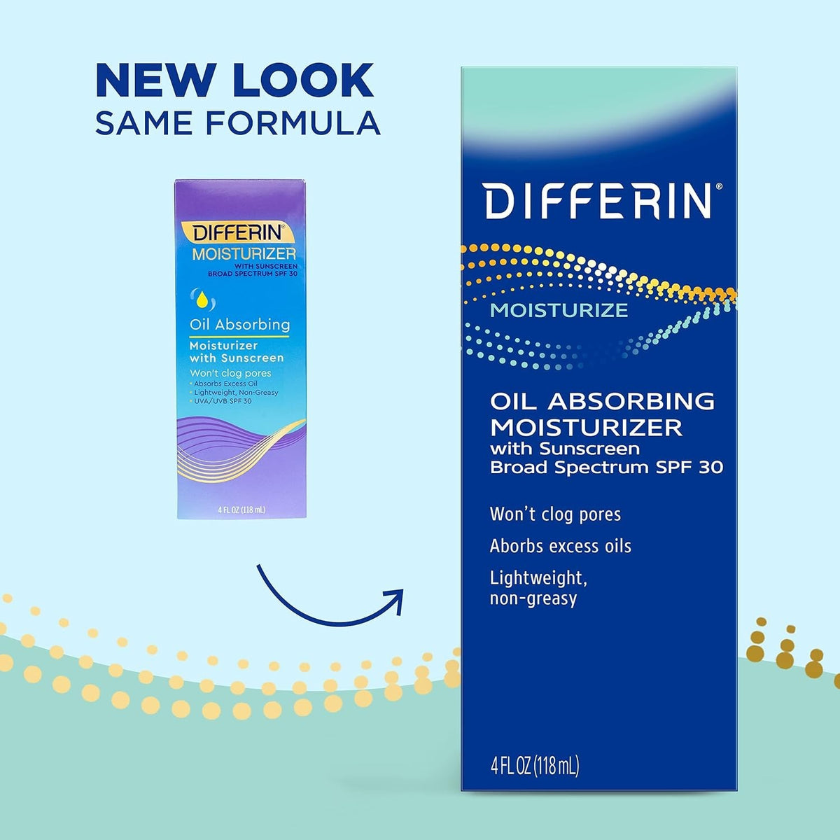 Non-Greasy SPF 30 Oil Absorber for Acne-Prone Skin, 4 oz