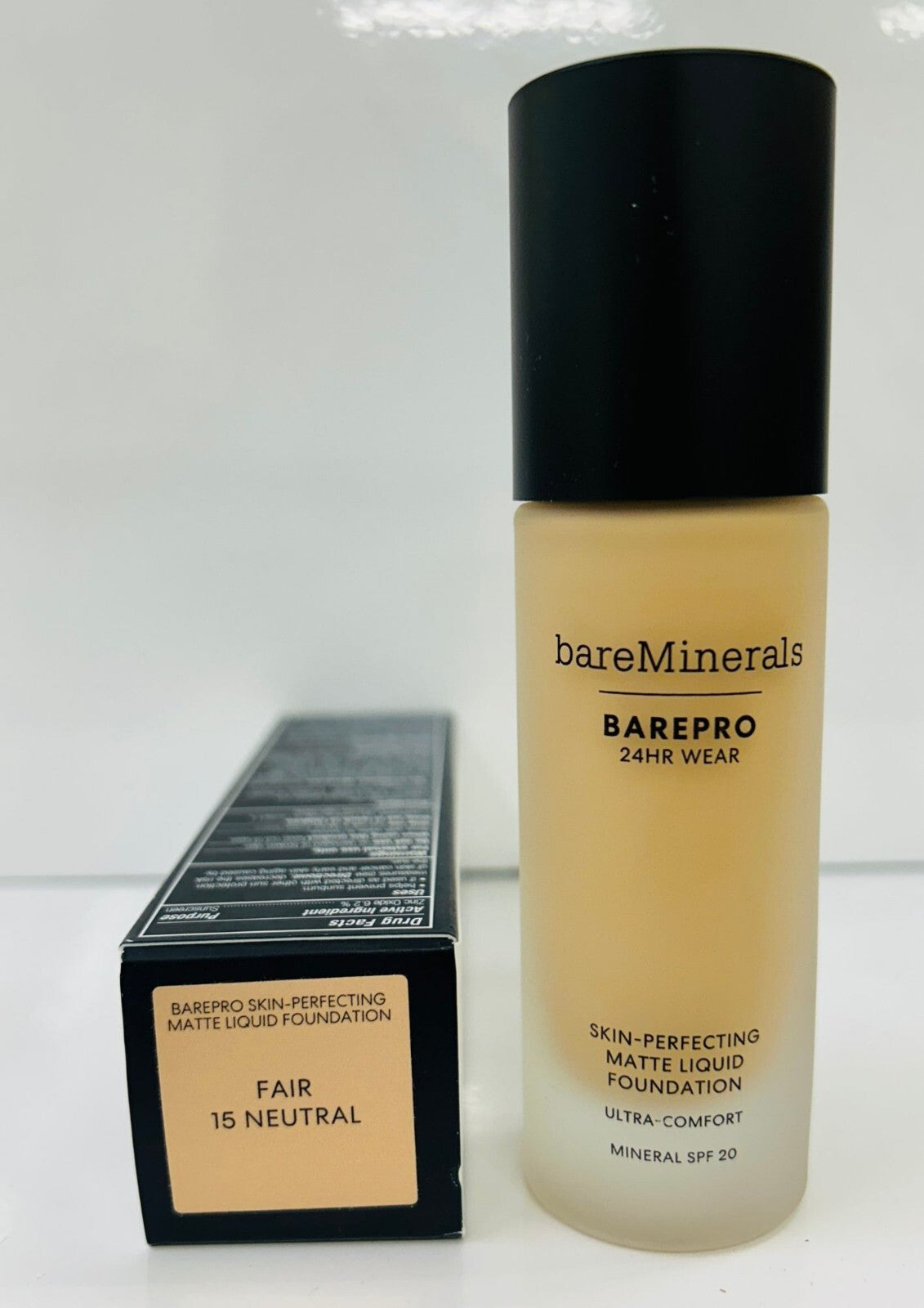 BareMinerals BarePRO 24HR Matte Liquid Foundation - Full Coverage, SPF 20