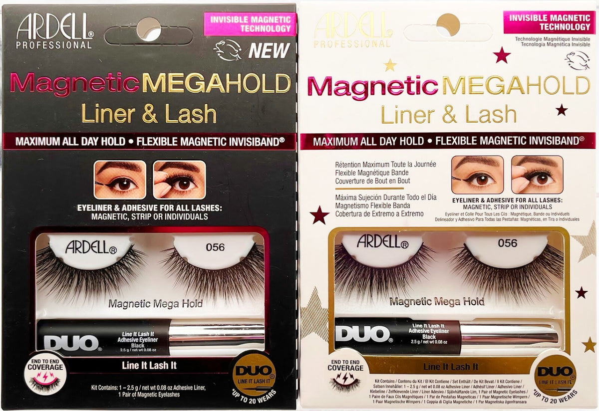 Magnetic Eyeliner & Lash Kit - 2 Pack, Multiple Styles
