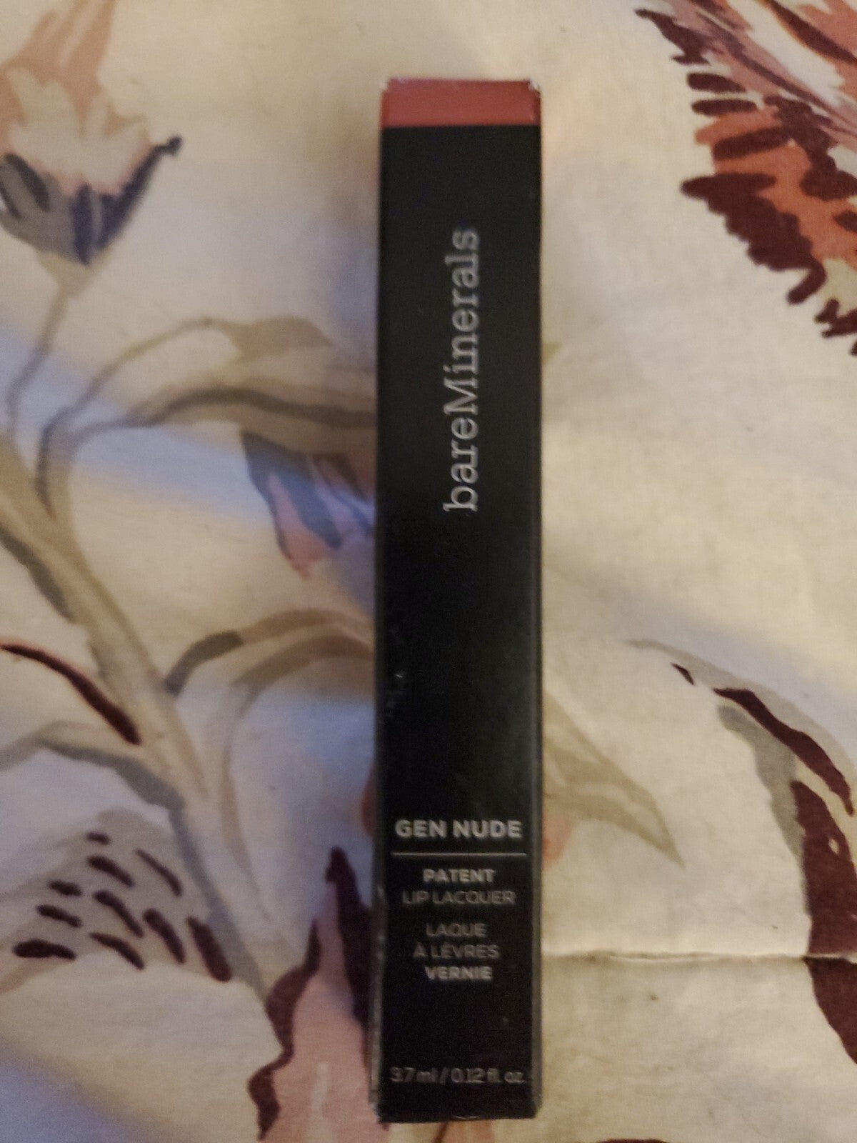BareMinerals Gen Nude Patent Lip Lacquer Rubellite 0.12 oz - Lip Gloss