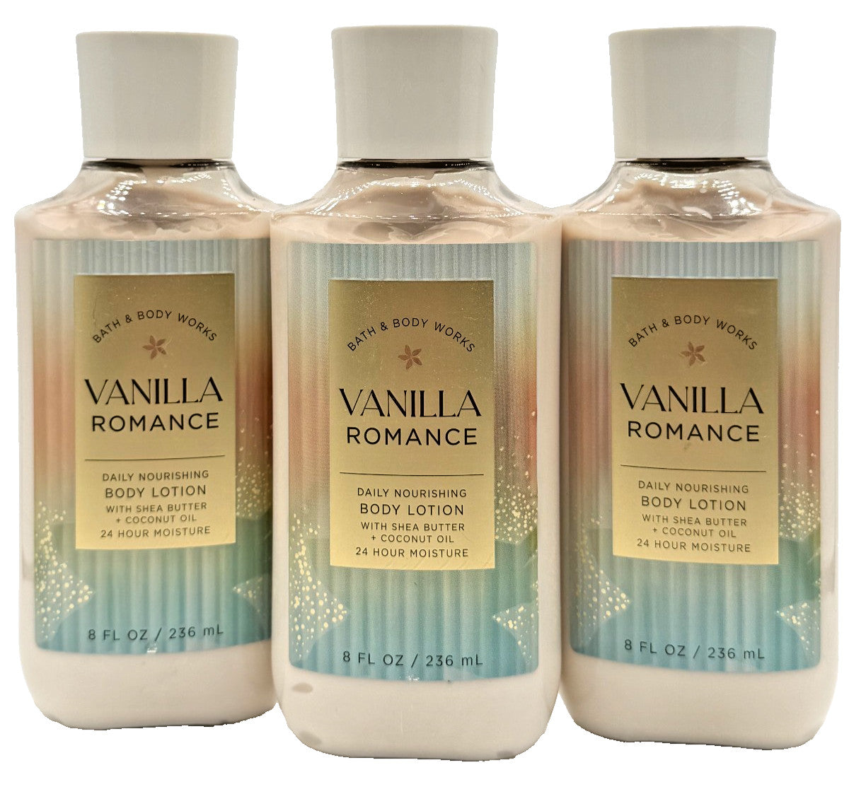 Vanilla Romance Body Lotion 8 oz - Set of 3