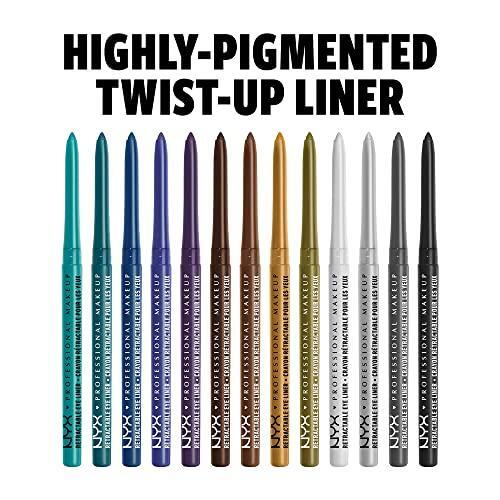 Mechanical Eyeliner Pencil Deep Purple - Smudge Proof, Long-Lasting Makeup