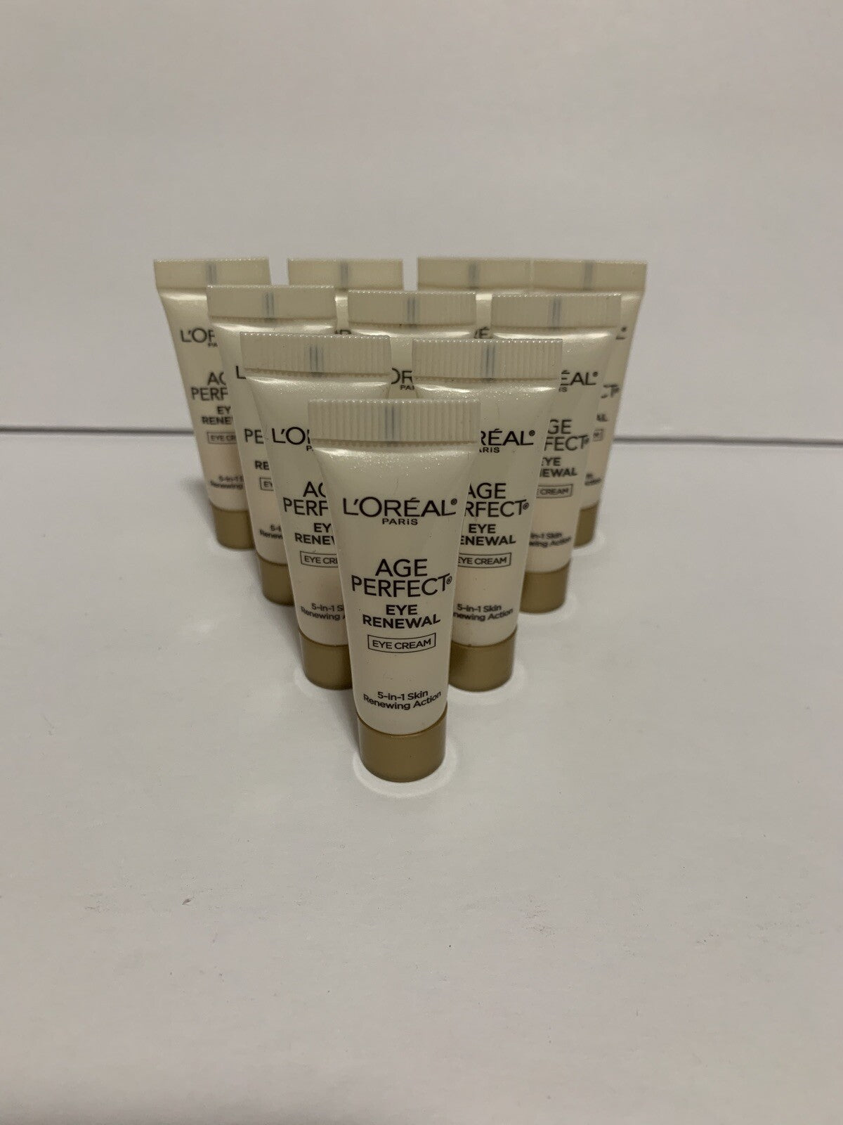 L'Oréal Age Perfect Eye Renewal Eye Cream Travel Size 0.10 Oz Pack of 10